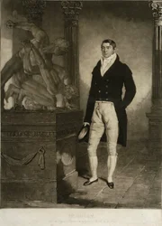 Pan Gully, grawerowane przez Charlesa Turnera (1774-1857) (mezzotinta)