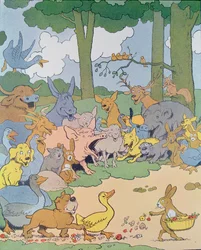 Ilustracja do albumu „Gedeon, przywódca złodziei“