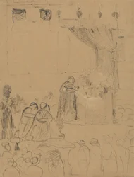 Studium sceny ceremonii religijnej
