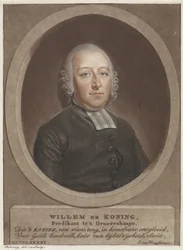 Portret pastora Willema de Koning