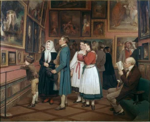 Chłopi w muzeum