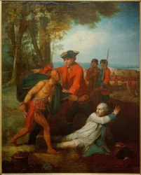 Generał Johnson ratuje oficera