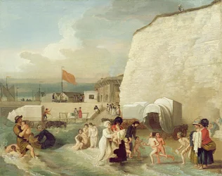 Kąpielisko w Ramsgate, ok. 1788 (olej na płótnie)