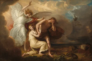 Wygnanie Adama i Ewy z raju, 1791