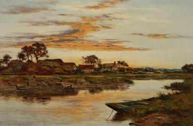 Wieczór na rzece Severn, 1897