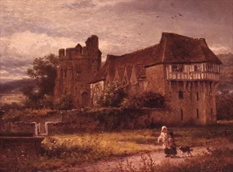 Zamek Stokesay, Shropshire