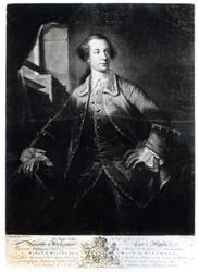 Ричард Хьюстон (1721-75) сийлсэн Рокингемийн хоёрдугаар Маркиз Чарльз Уотсон-Вентвортын хөрөг (1730-82)