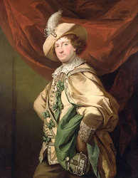 Henry Woodward jako Petruchio, c.1773-74