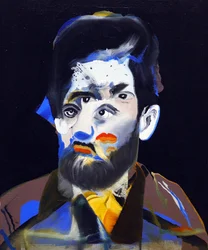 50 najważniejszych pisarzy w historii: Émile Zola, 2015 (olej i akryl na płótnie)