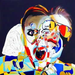 Surportret: Olivier, Juan  moi, 2019 (olej na płótnie)