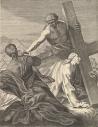Chrystus niosący krzyż, 1680-1719.