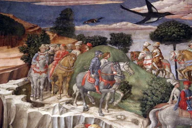 Włoski: Podróż Trzech Króli: Procesja Najmłodszego Króla z Gasparre