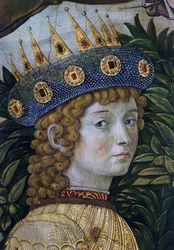 Caspar, rzekomy portret Lorenzo il Magnifico, fragment z Procesji Magi