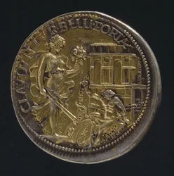 Medal przedstawiający figurę alegoryczną, 1533 (rewers z 18062) (odwrotnie patrz 119186)