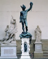 Perseusz z głową Meduzy, 1545-54 (brąz)