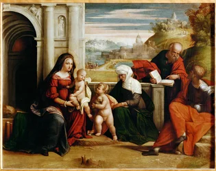 Sacra Conversazione (obraz na drewnie)