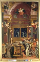 Zwiastowanie, ok. 1523 (olej na panelu)