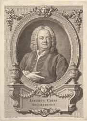 James Gibbs, architekt, 1747.