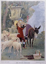 Pastuszkowie - Boutet de Monvel, początek XX wieku.