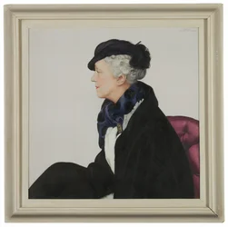 Portret Lady Mendl (1865-1950), z domu Ella de Wolfe, zwany "Elsie" (olej na płótnie)