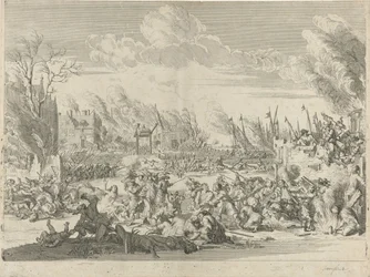 Francuskie okrucieństwa w Bodegraven i Zwammerdam, 1672