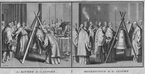 Chrzest Dzwonu i Błogosławieństwo Dzwonu, 1724.