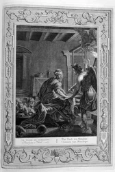 Penelopa w swoim krośnie, 1733
