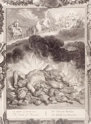 Śmierć Herkulesa, 1731