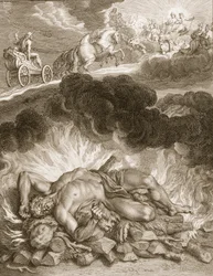 Śmierć Herkulesa, 1731