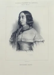 Portret George Sand.
