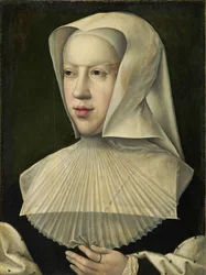 Portret Małgorzaty Austriackiej 1480-1530.