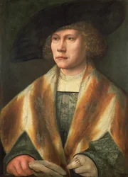 Portret młodego mężczyzny, ewentualnie autoportret, ok. 1520 (panel)