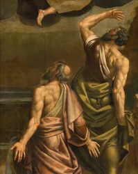 Apsyda, Ołtarz Bernardino Gatti zwany Il Sojaro, uzupełniony przez Giovanniego Battistę Trottiego, zwany IL Malosso, Wniebowzięcie Najświętszej Maryi Panny
