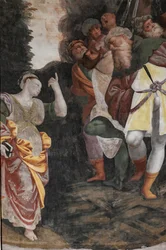 Fragment Męczeństwa św. Katarzyny (fresk)