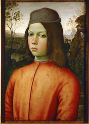 Portret młodego chłopca