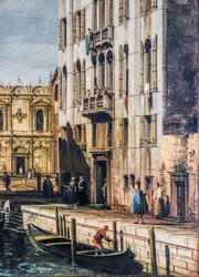 Rio dei Mendicanti i Scuola di San Marco (olej na płótnie)