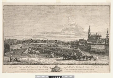 Widok Drezna, 1748.