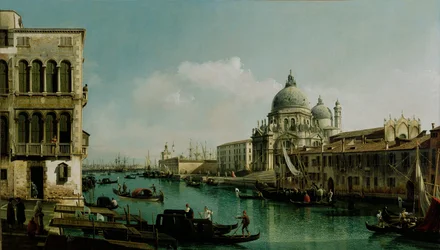 Widok na Canal Grande i Punta della Dogana, ok. 1743