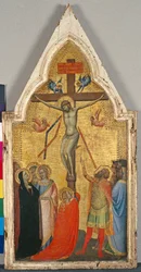 Ukrzyżowanie, ok. 1340 (tempera na drewnie topoli)