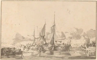Kanał w Utrechcie, 1771, opublikowany 1787.