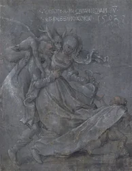 Para kochanków z Diabłem i Kupidynem, 1503