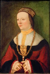 Portret młodej kobiety