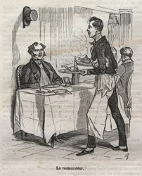 Konserwator - grawerunek w „La Physiologie du gout”” Jean Anthelme Brillat Savarin (Brillat-Savarin