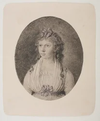 Portret Maren Schou West, z domu Grønlund