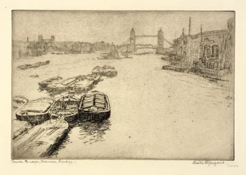 Tower Bridge, Tamiza, Londyn