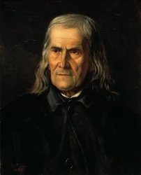 Portret Friedricha Rueckerta 1788-1866, 1864.
