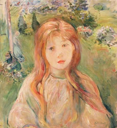 Dziewczyna w Mesnil, 1892