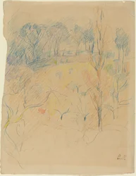 Wiosenny krajobraz, ok. 18901891.