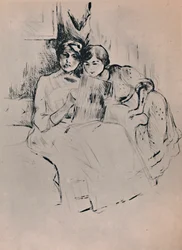 Lekcja rysunku, ok. 1888-1890, 1946.