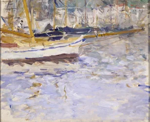 Port w Nicei, zima 1881?-82 (olej na płótnie)